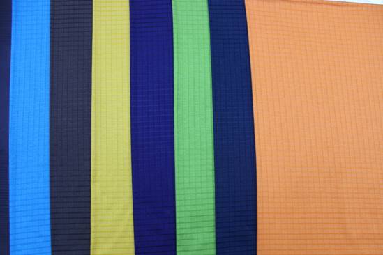 絲光亮絲彩條、提花