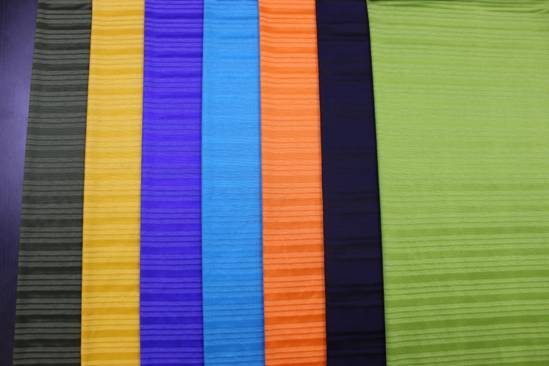 絲光亮絲彩條、提花