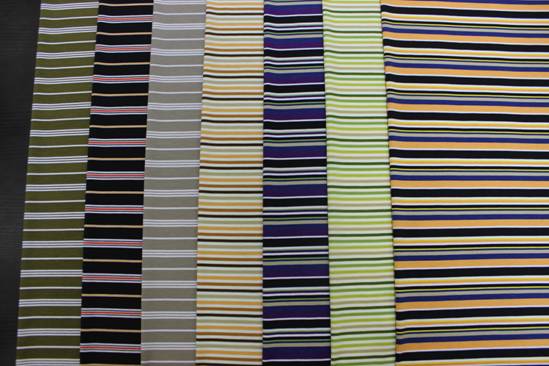 絲光色織、提花、彩條